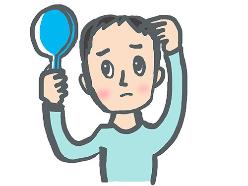 薄毛が気になる人